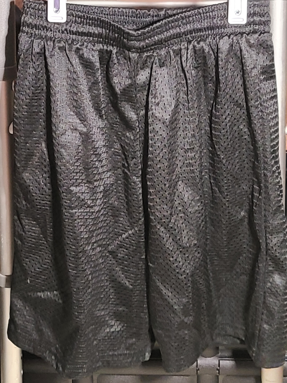 Alleson Athletic Youth Mesh Basketball Shorts Black Size Medium M